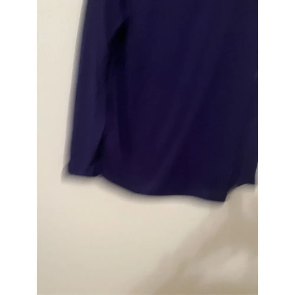 Adidas Pre Game Long Sleeve T-Shirt Purple  NEW NWT